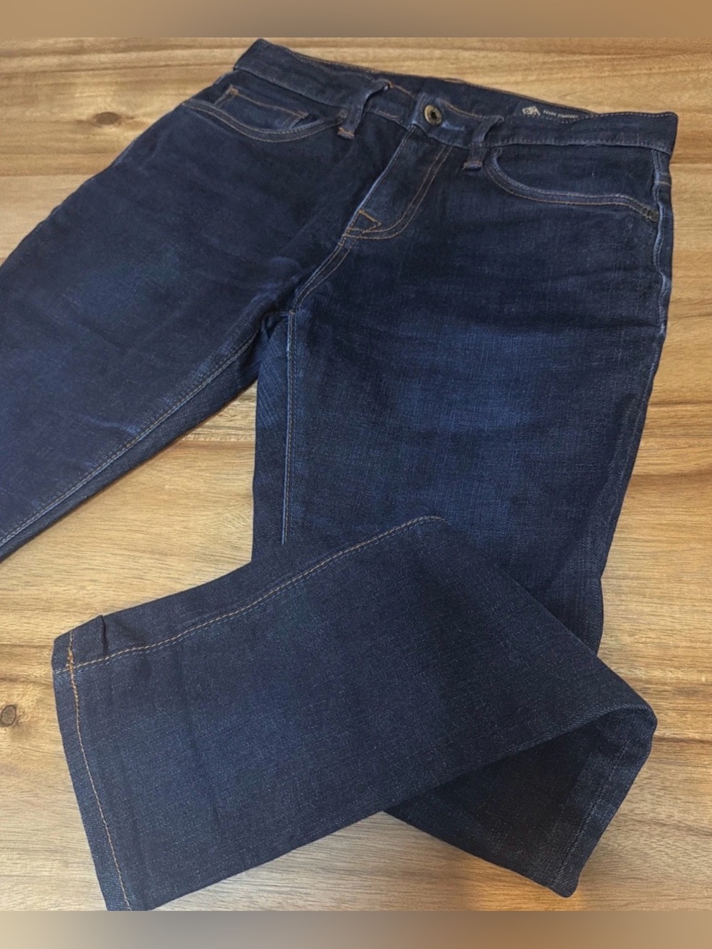 Roark Jeans Mens 30x29 HWY 133 Raw Denim Blue Standard Slim 5 Pocket Casual